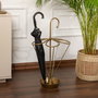 Aberto Design Paragüero de Metal Dorado